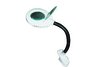 Magnifier fluorescent clip on Desk Lamp - White