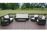 Hudson 6pc All Weather Resin Wicker Patio Furniture Set