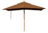 market umbrella, patio umbrella, wood market umbrellas, rectangular umbrella, 7x10 rectangle umbrell