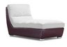 Bond Chaise white/ MAROON