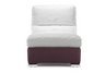 Bond Chaise white/ MAROON