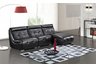 Object Sofa Sectional in Black