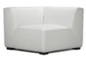 Portrait Sofa Corner Seat in White