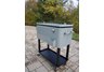 Steel 80qt Patio Cooler with Cart