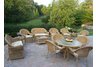 Resin Wicker 14pc Party Set with Cushions