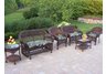 Resin Wicker 6pc Seating Set with Cushions