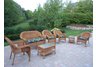 Resin Wicker 7pc Seating Set with Cushions