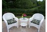 Resin Wicker 3pc Seating Set with Cushions