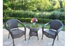 Resin Wicker 3pc Set