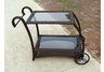 Wicker Service Cart