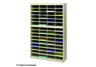 E-Z Stor Literature Organizer, 60 Letter Size Compartments