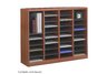 Cherry Wood Literature Organizer, 36 Compartments