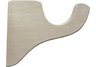 Wood Brackets in Sun Bleached Linen