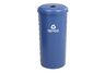 Tall Round Recycling Receptacle