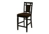 Richmond Counter Height Chair in Chocolate Microfiber (Set of 2)