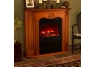 Athena Electric Fireplace - Oak