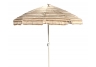 Brown Stripe 7.5-ft Patio Umbrella