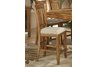 Fusion Counter Height Chair in Light Oak Finish (Set of 2)