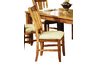 Fusion Side Chair in Natual finish (Set of 2)