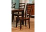 Adrienne-Lynn Side Chair in Black/Cherry finish (Set of 2)