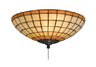 Diamond 2-Light Fan Kit/Ceiling Mount in Tiffany Bronze