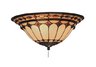Diamond Ring 2-Light Fan Kit/Ceiling Mount in Burnished Copper