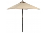 Beige 9 Foot Market Umbrella