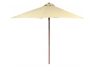 Tan Market Umbrella