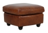 Andrew Leather Ottoman