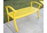 park benches, commercial benches, backless bench