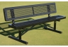 Regal Style Expanded Metal Park Bench
