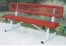 Regal Style Expanded Metal Park Bench