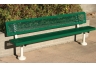 Regal Style Expanded Metal Park Bench