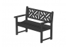 Poly-Wood Chippendale Patio Bench