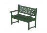 Poly-Wood Chippendale Patio Bench