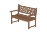 Poly-Wood Chippendale Patio Bench