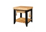 Color Story Black Butcher Block Kitchen Island
