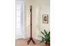 Contemporary Merlot Coat Rack