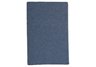 Cornflower Solid Sunbrella Rug