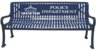 Custom Logo Park Bench