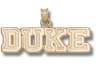 Duke University Blue Devils 10K Gold Pendant