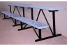 dugout benches, commercial benches