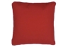 Logo Red Sunbrella Pillow, Sunbrella Pillows, outdoor pillows