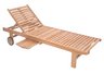 teak Chaise lounge
