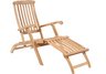 teak steamer chair