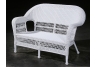 resin wicker loveseat