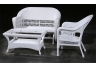 White Freeport Double Glider Set