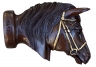 Horse Head Curtain Rod Finial