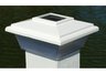 solar post caps, 4x4 solar post cap, solar post for wooden post