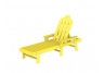 Long Island Lemon Yellow Chaise Lounge